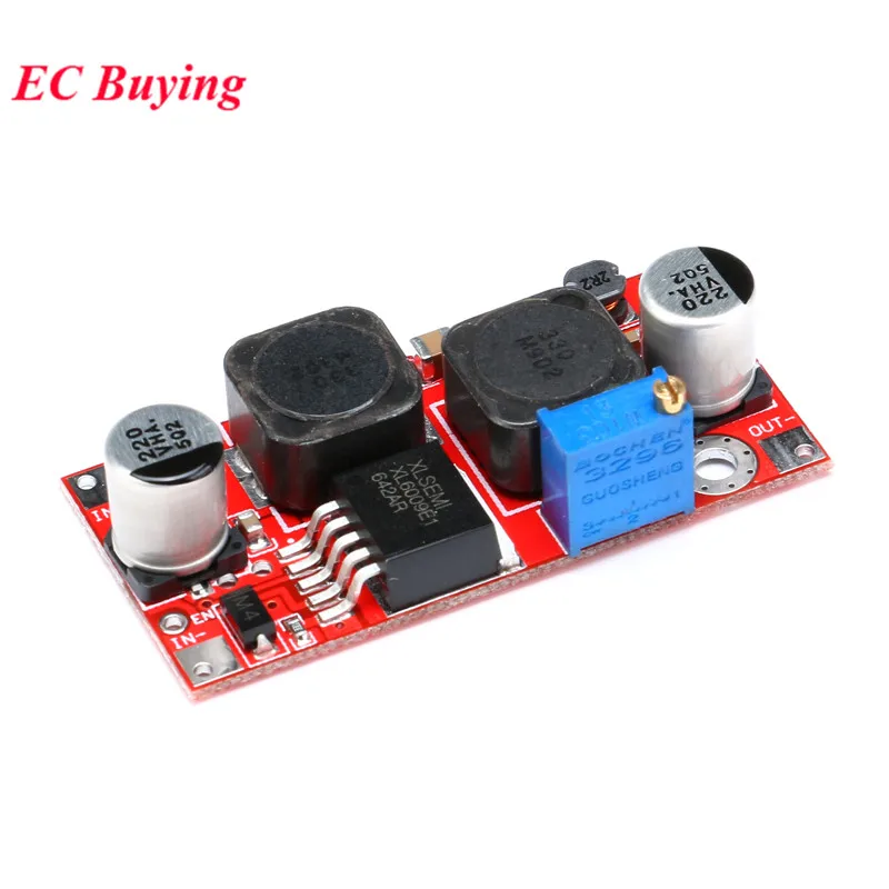 10Pcs/1pc XL6009 DC-DC Adjustable Boost Buck Step Up Down Converter Power Modul 20W 5-32V to 1.2-35V High Performance Low Ripple - imagen 2