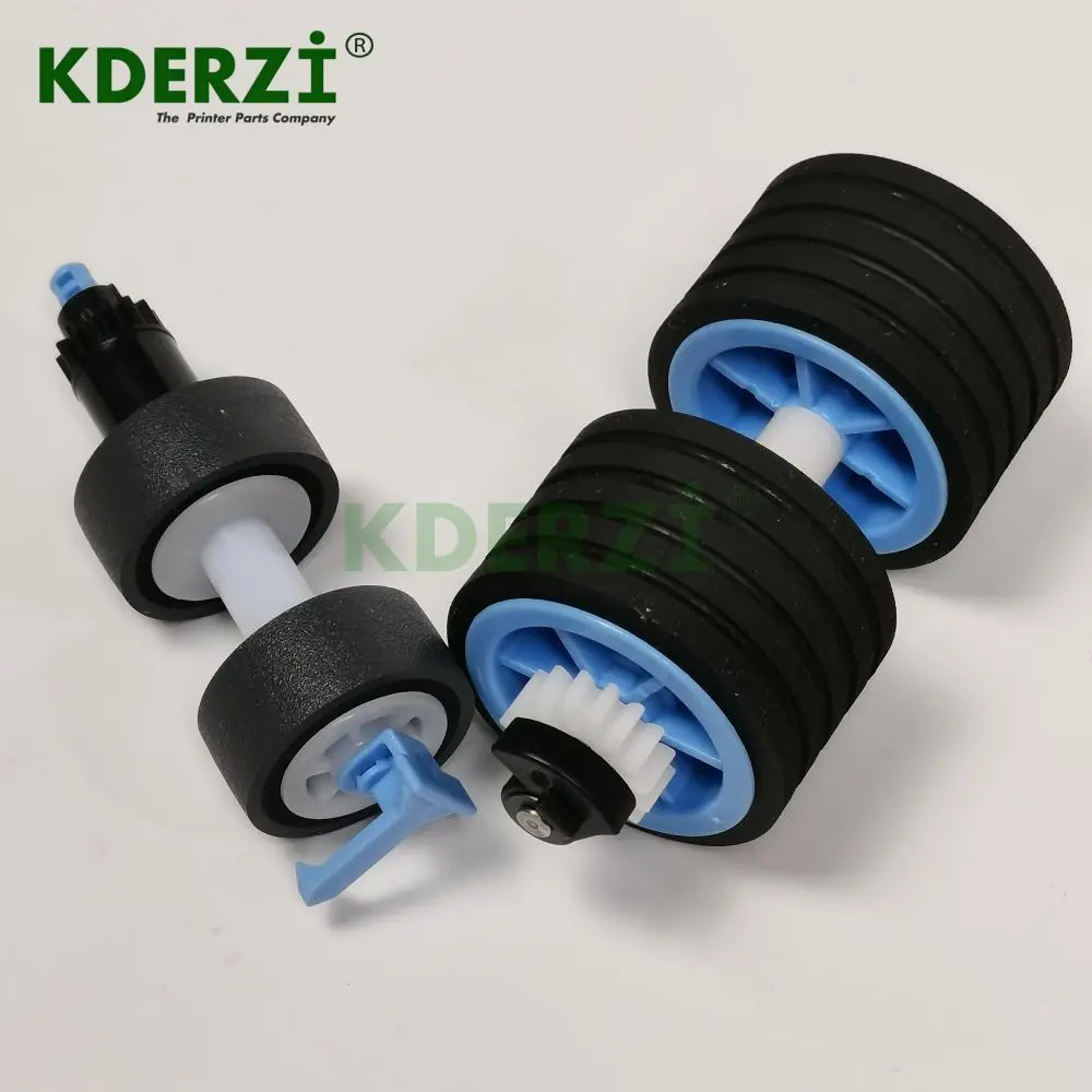 Kit de rodillos de alimentación para Canon DR-M160 R50, RS40, R40, C240, C230, escáner de fórmula de imagen, Kit de rodillos de recogida 200K, nuevo - imagen 3