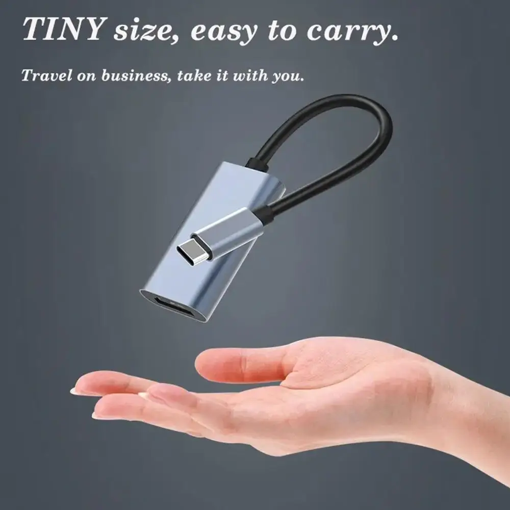 USB C HUB 4K 30/60Hz tipo C a HDMI 2,0 PD 100W adaptador para Macbook IPad Pro Air M2 M1 Sumsang accesorios de PC USB 3,0 HUB R3N1 - imagen 5