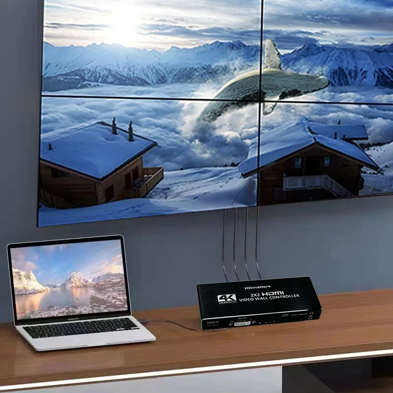 Controlador Videowall HDMI 4K – Multivista 3x3/2x2 - imagen 2