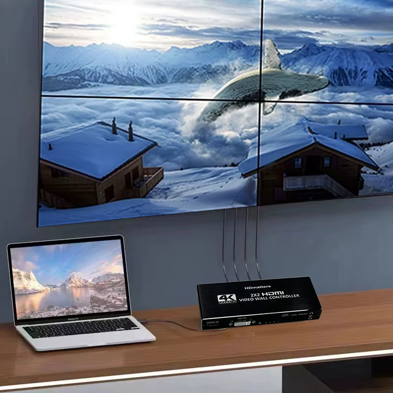 Controlador Videowall HDMI 4K – Multivista 3x3/2x2 - imagen 2