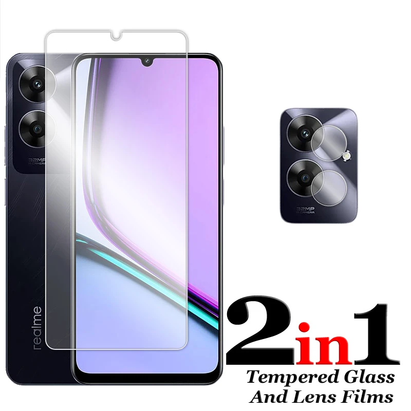 Protector de pantalla para Realme Note 60, cristal templado transparente HD de 6,74 pulgadas, película para Realme Note 60 - imagen 4