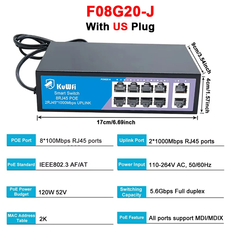 F08G20-J US Plug