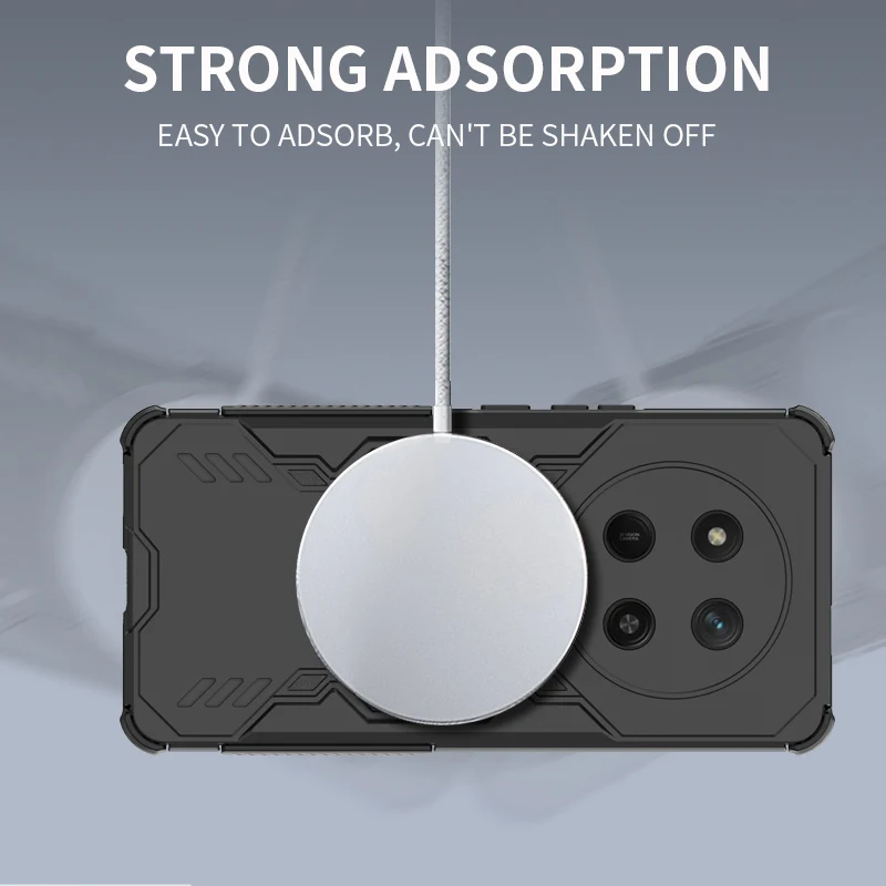Armadura protectora disipación de calor funda de teléfono para Huawei Honor 200 400 Pro X9C Magic 7 Lite cubierta magnética a prueba de golpes - imagen 5