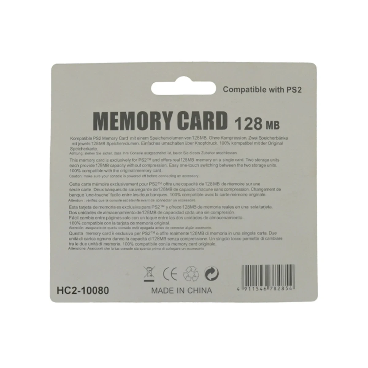 Tarjeta de memoria de alta calidad de 8MB 16MB 32MB 64MB 128MB para PS2 Save Game Data Stick Module para PS 2 - imagen 4
