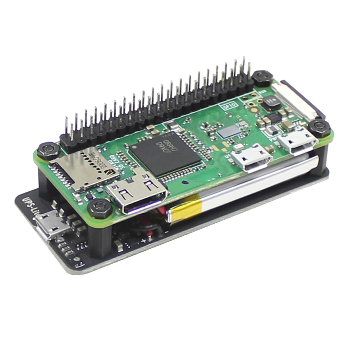 ABWG-para Raspberry Pi Zero UPS-Lite Placa de alimentación puerto serie integrado y función de detección de energía con