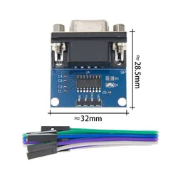 Módulo Convertidor RS232 a TTL con Chip MAX3232