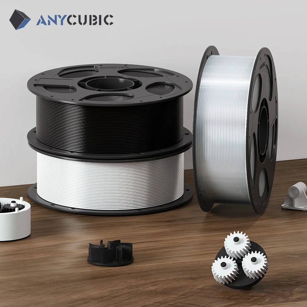 Filamento de PC ANYCUBIC, súper dureza, policarbonato PLA, impresora 3D, resistencia al filamento de impresión, materiales de modelo de impresora 3D para S1