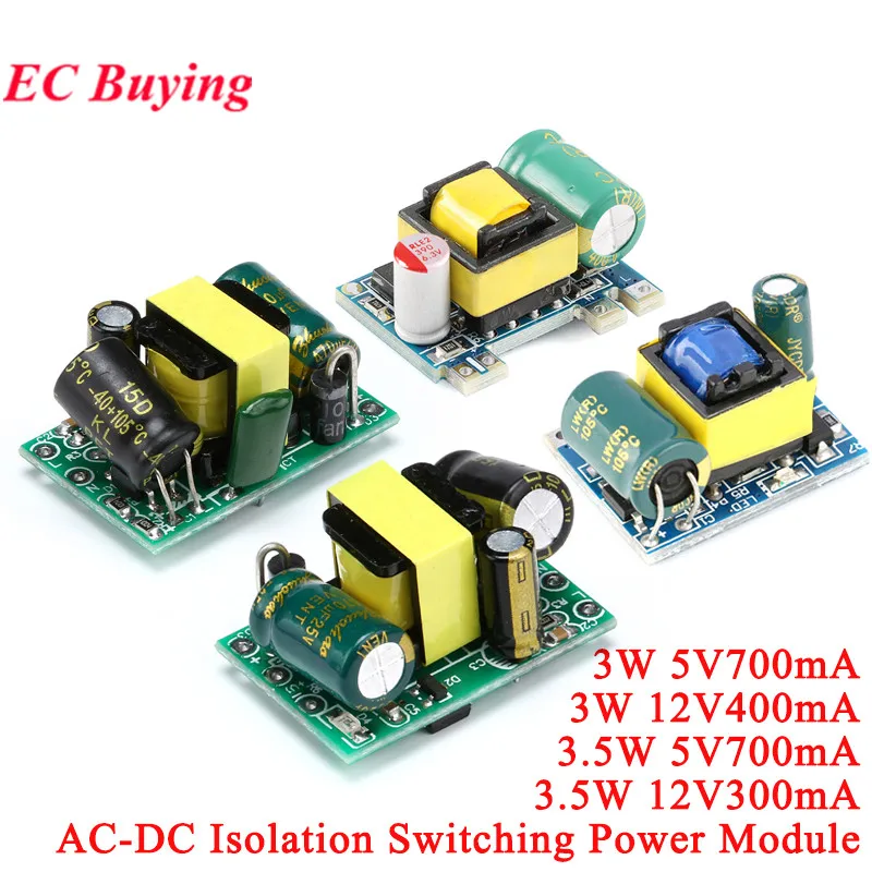 PLG06A Módulo de fuente de alimentación con interruptor de conmutación aislado AC-DC de precisión 220V a 3,3 V/1,2A 5V/1A 9V/0,6A 12V/0,5A 15V/0,4A 24V/0,25A - imagen 3