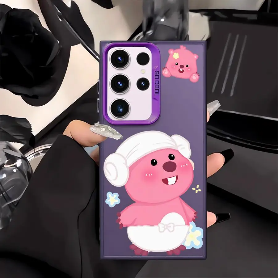 Funda l-loo-pys con dibujos animados para Samsung Galaxy S20 Plus S25 S23 S22 Note 20 Ultra S21 S24 FE S23 - imagen 3