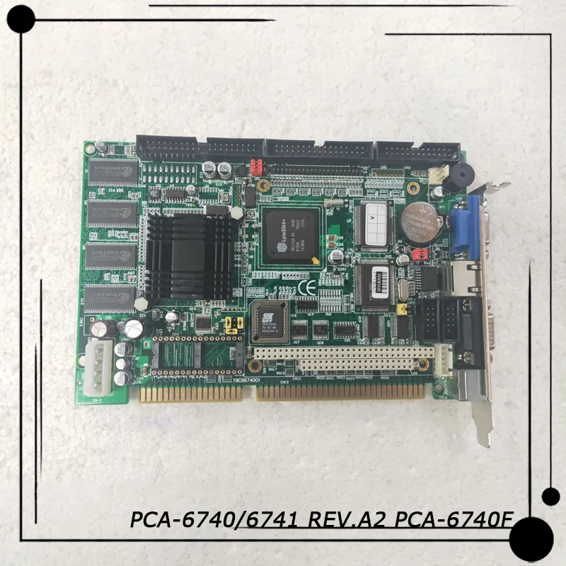 PCA-6740/6741 REV.A2 Original para placa base Industrial Advantech de alta calidad completamente probada envío rápido PCA-6740F - imagen 2