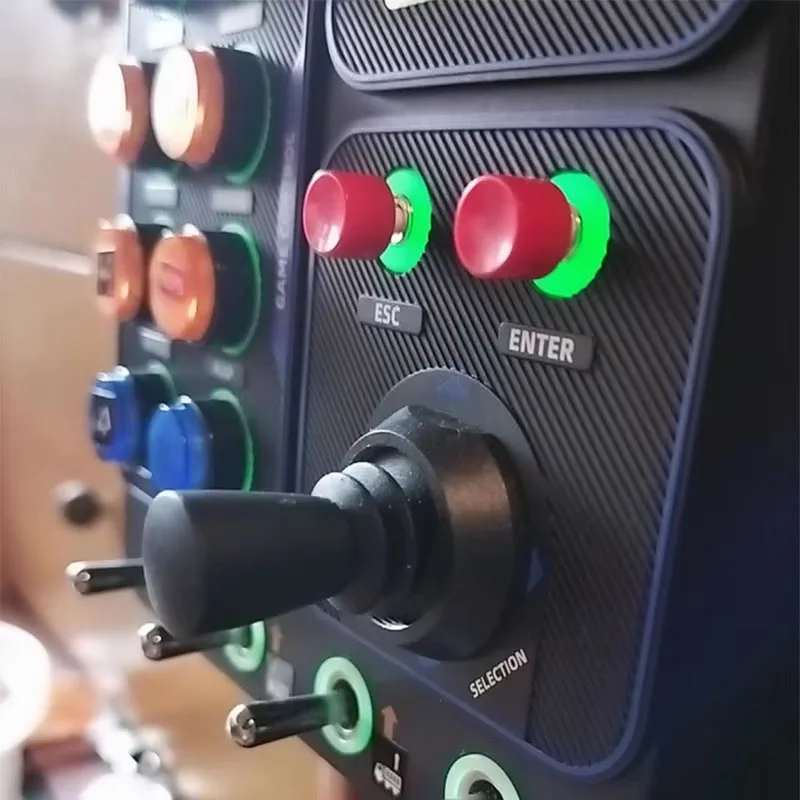 Simulador de carreras PXN CB1, caja de Control Central, caja de Control de llave multifuncional, RGB, simulador de camión EURO personalizado, juego de carreras - imagen 5