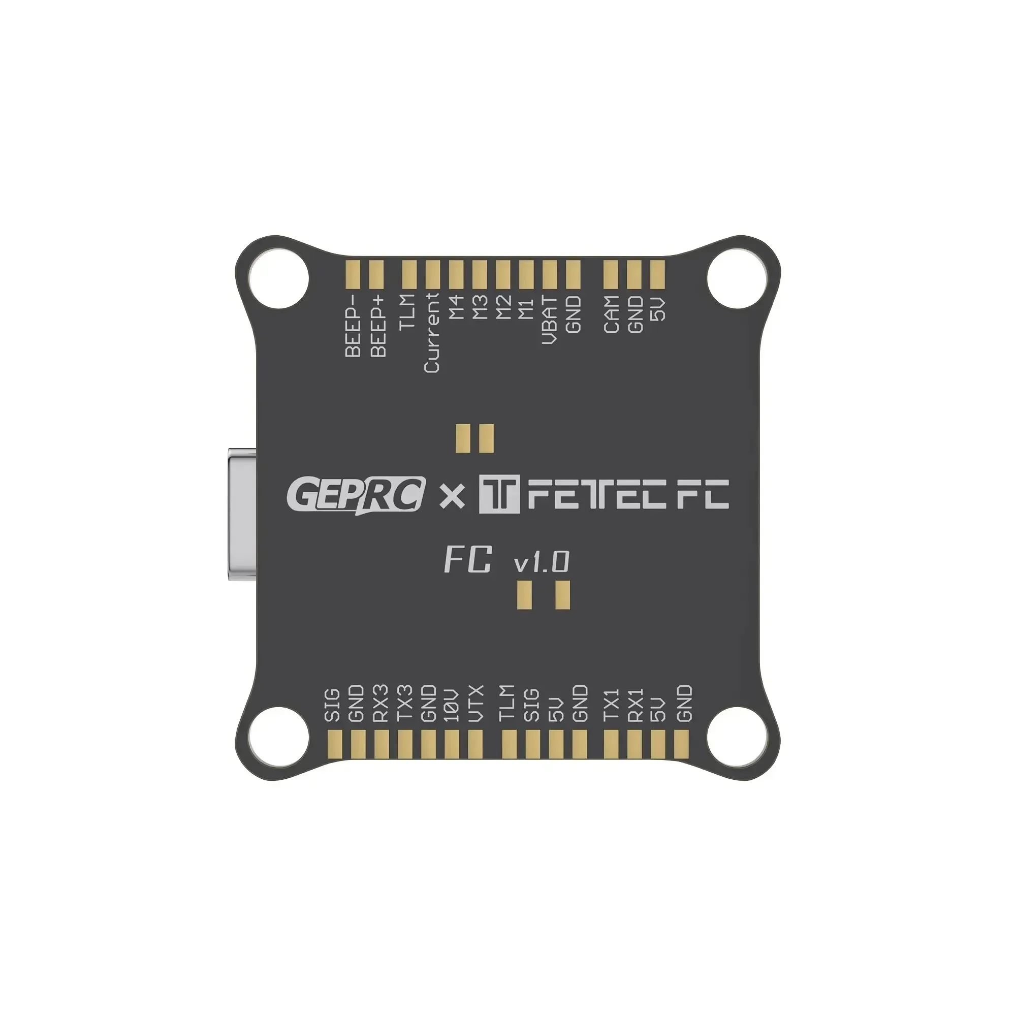 GEPRC Fettec G4 Alpha GF50A FPV Stack G473 controlador de vuelo FETTEC S2M Dshot2400 GF50A 4 en 1 ESC para FPV modelo de Dron de estilo libre - imagen 4