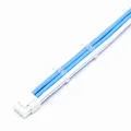 White  Aqua Blue