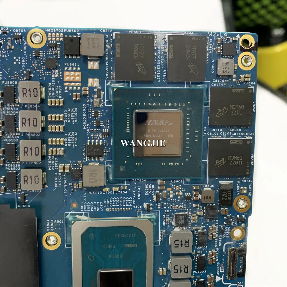 19873-1 para la placa base del ordenador portátil Dell OEM XPS 17 9710 con i7-11800H RTX 3050 4G GPU CN-0Y1K2K Y1K2K 0Y1K2K 100% funcionando - imagen 4