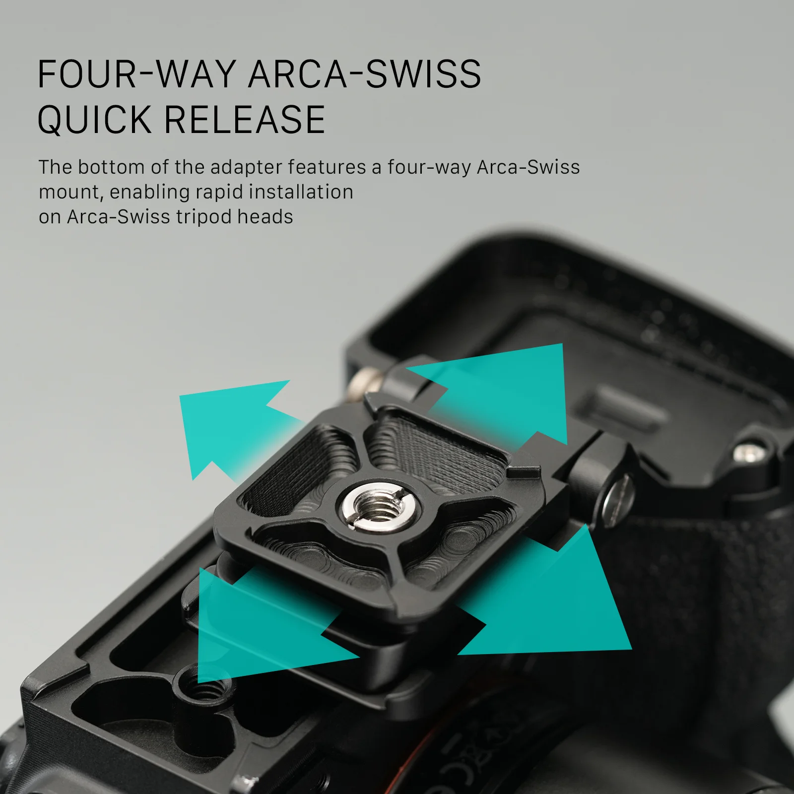 TILTA TA-FAB-B Placa base Arca plegable Tilta - Negro - imagen 4