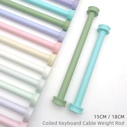 Cable Espiral para Teclado - Organizador Retráctil de Cables