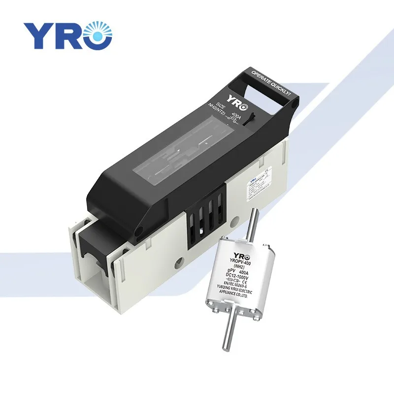 Interruptor seccionador de fusible 1000VDC 1P para fusible de batería NH2 fusible de telecomunicaciones 400A - imagen 5