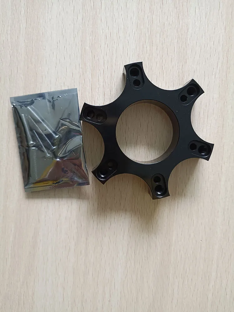 Espaciadores de rueda de aleación de aluminio, anillo adaptador de placa para Thrustmaster T300RS, actualización de volante, 70mm - imagen 5