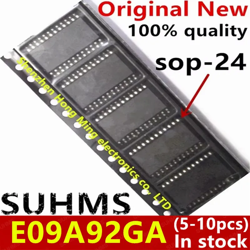 (5-10 piezas) 100% nuevo conjunto de chips E09A92GA sop-24