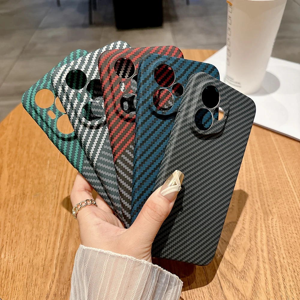 Para Honor 400 Pro 400Pro gobal china fibra de carbono mate PC funda antihuellas Protector de cámara cubierta dura carcasa trasera