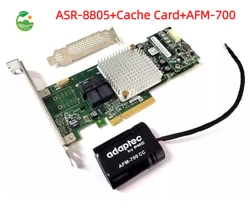 Controladora RAID Adaptec ASR-8805 PCIe 3.0 SAS/SATA 12 Gb/s + AFM-700