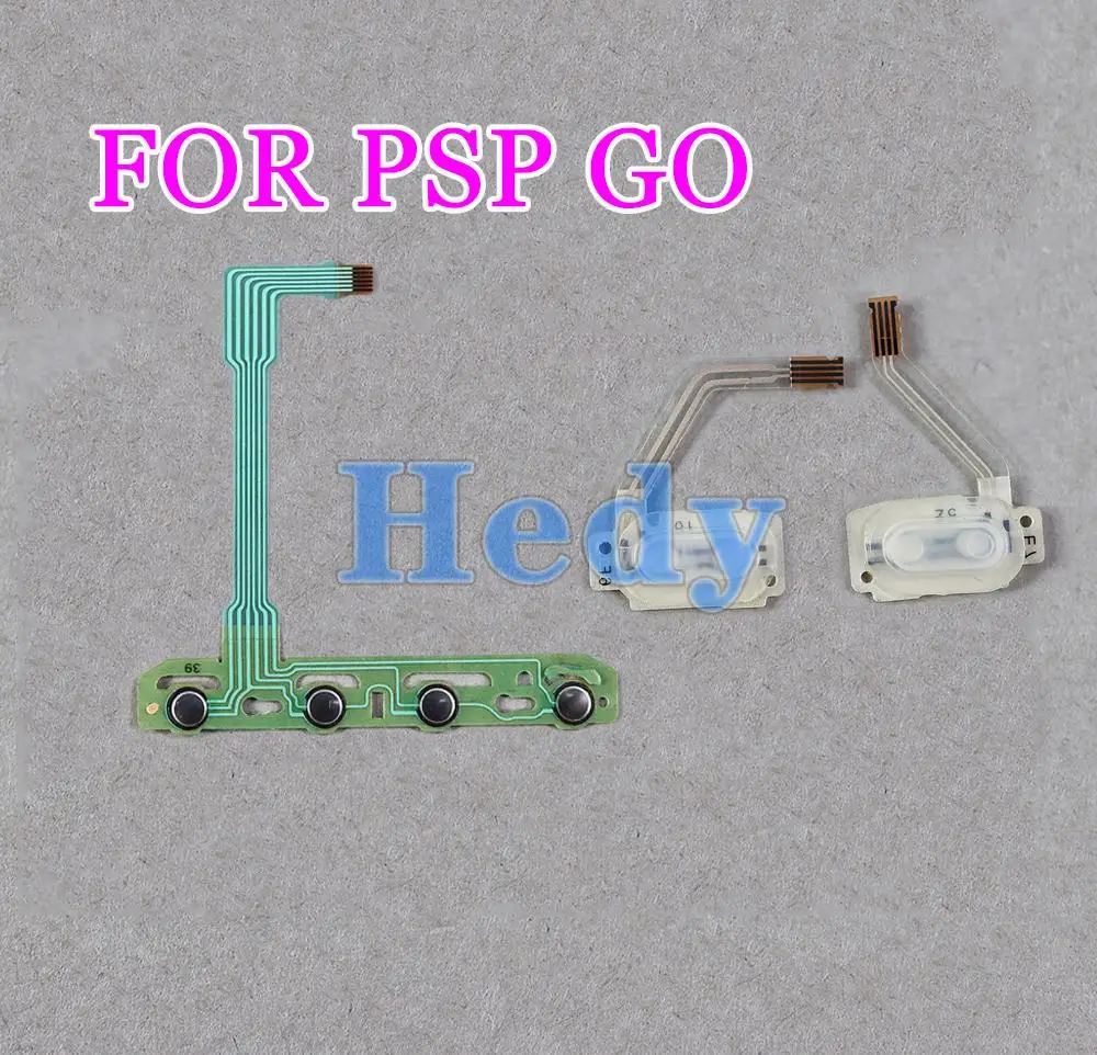 Cable flexible de cinta para botón de inicio, volumen izquierdo y derecho, accesorios de película conductora para PSP GO L R, 1 ud.