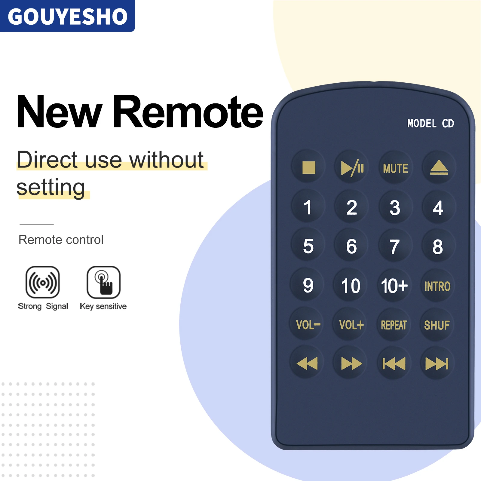 Control remoto CD para Tivoli audio, nuevo modelo