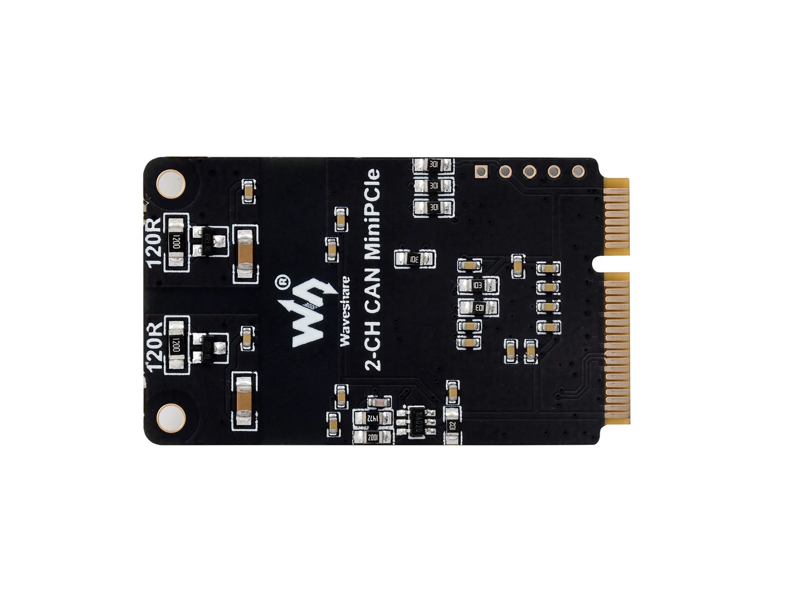 2-CH CAN MiniPCIe, interfaz MiniPCIe a tarjeta CAN de 2 canales, admite la función de de decodificación y análisis de múltiples protocolos CAN - imagen 4