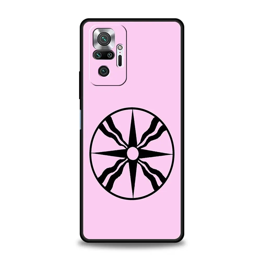 Funda de teléfono Asyrian con bandera de Asiria para Xiaomi Redmi Note 14 13 12 5G 11 10 Pro Plus 4G 9S 9 14C 13C 12C 10C 9C 9A, funda suave de TPU - imagen 5