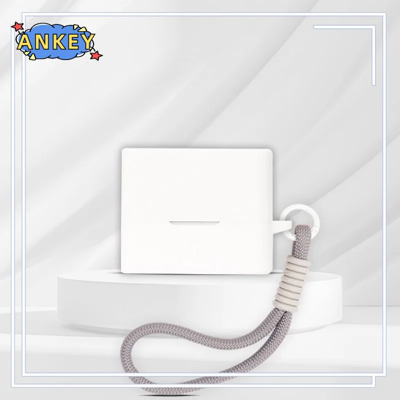 Funda para auriculares Moondrop Space Travel 2 Ultra, funda de silicona Premium, puerto de carga accesible a prueba de golpes con cuerda de nailon - imagen 3