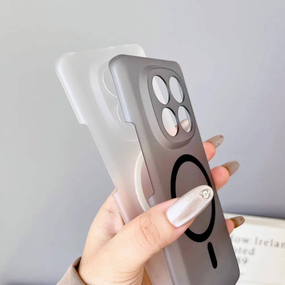 Para Xiaomi POCO X7 funda dura de PC transparente delgada funda protectora trasera magnética para Xiaomi POCO X7 5G X 7 carcasa delgada para teléfono - imagen 5