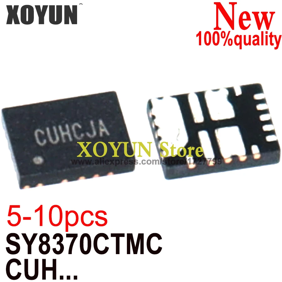 Chipset de QFN-13, SY8370CTMC, SY8370C, 8370C, CUHCLB, CUH, CUHxxx, 5-10 piezas, 100% nuevo