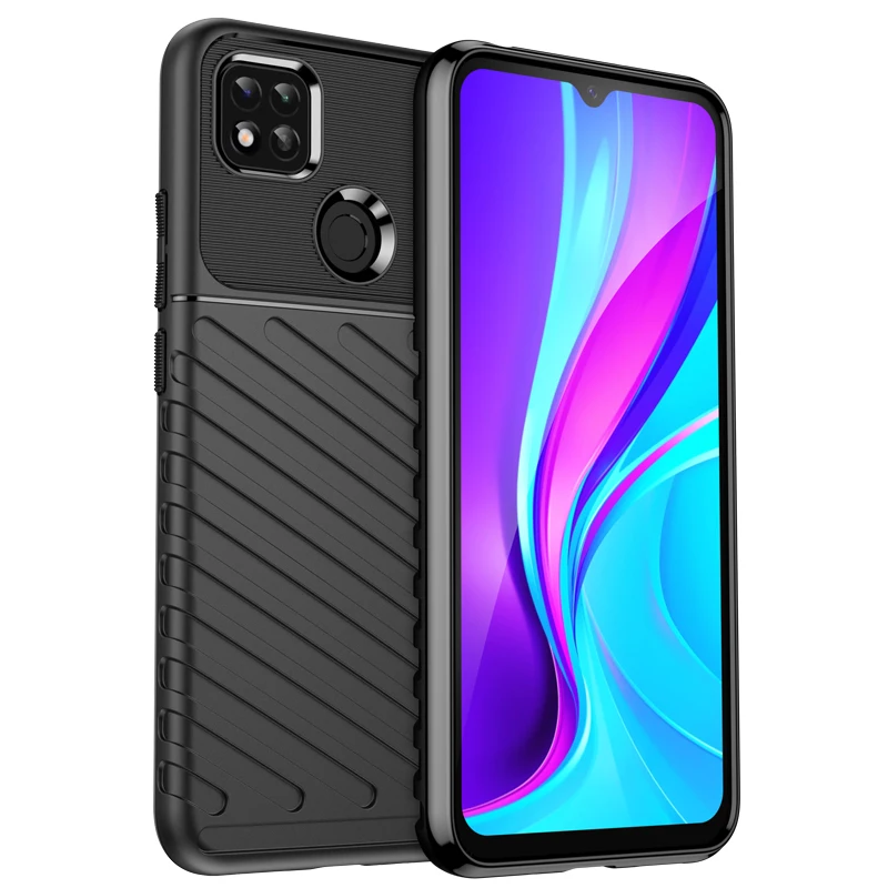 Funda de silicona a prueba de golpes para Redmi 9C/NFC 9C/9 Active/10A/Poco C3/C31, carcasa de lujo - imagen 4