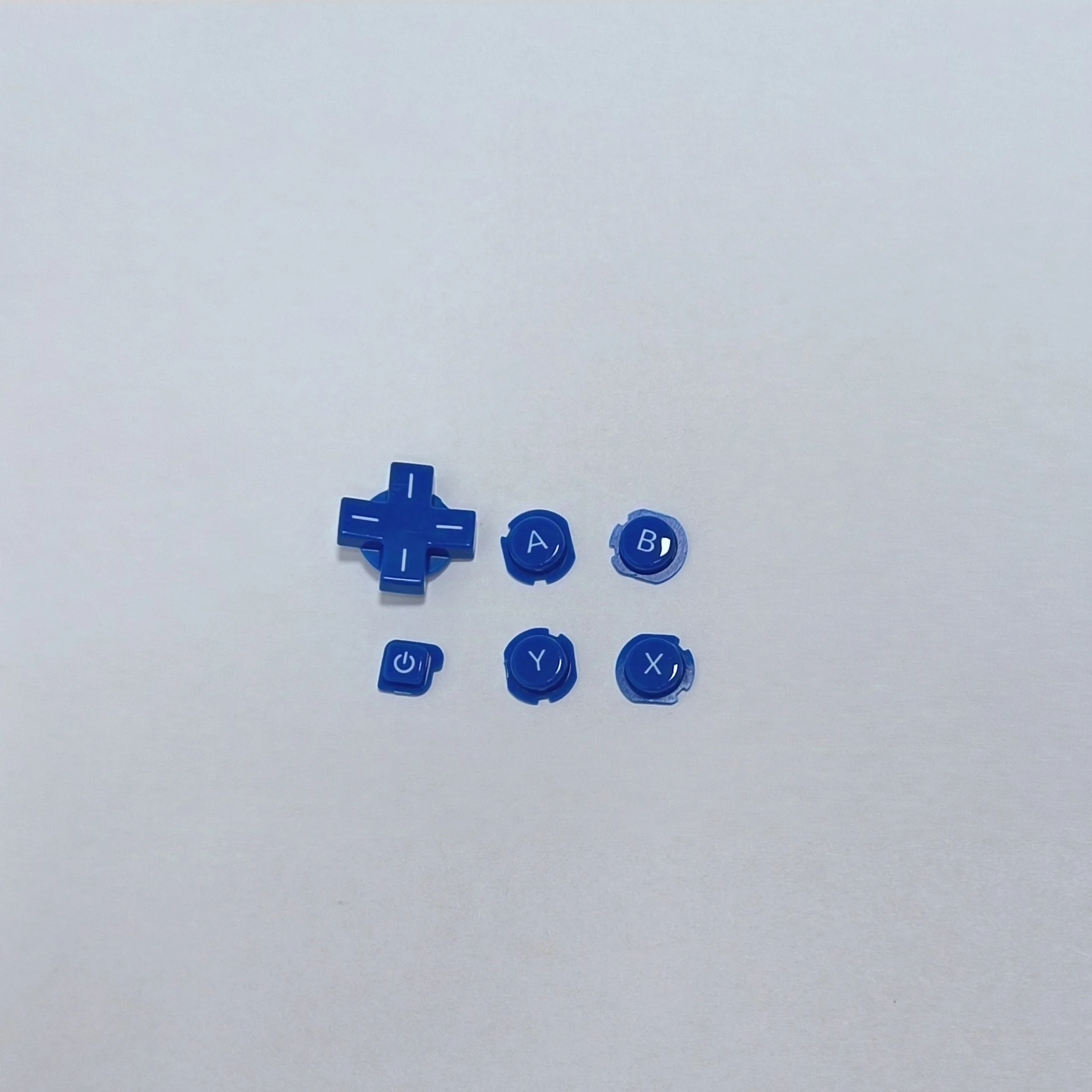 Botones ABXY originales de 5 colores, almohadillas D, tecla de dirección para controlador Nintendo 3DS - imagen 2