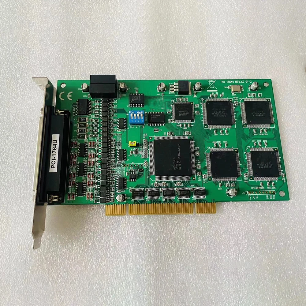 Tarjeta de adquisición de contador de codificador rotatorio de cuatro ejes PCI-1784U REV.A2 - imagen 5