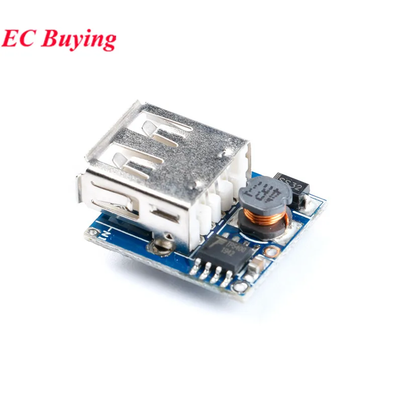 Módulo de potencia de refuerzo DC 5V 1A, placa de protección de carga de batería LiPo de litio, pantalla LED USB para cargador DIY, 10 Uds./1 ud. - imagen 3