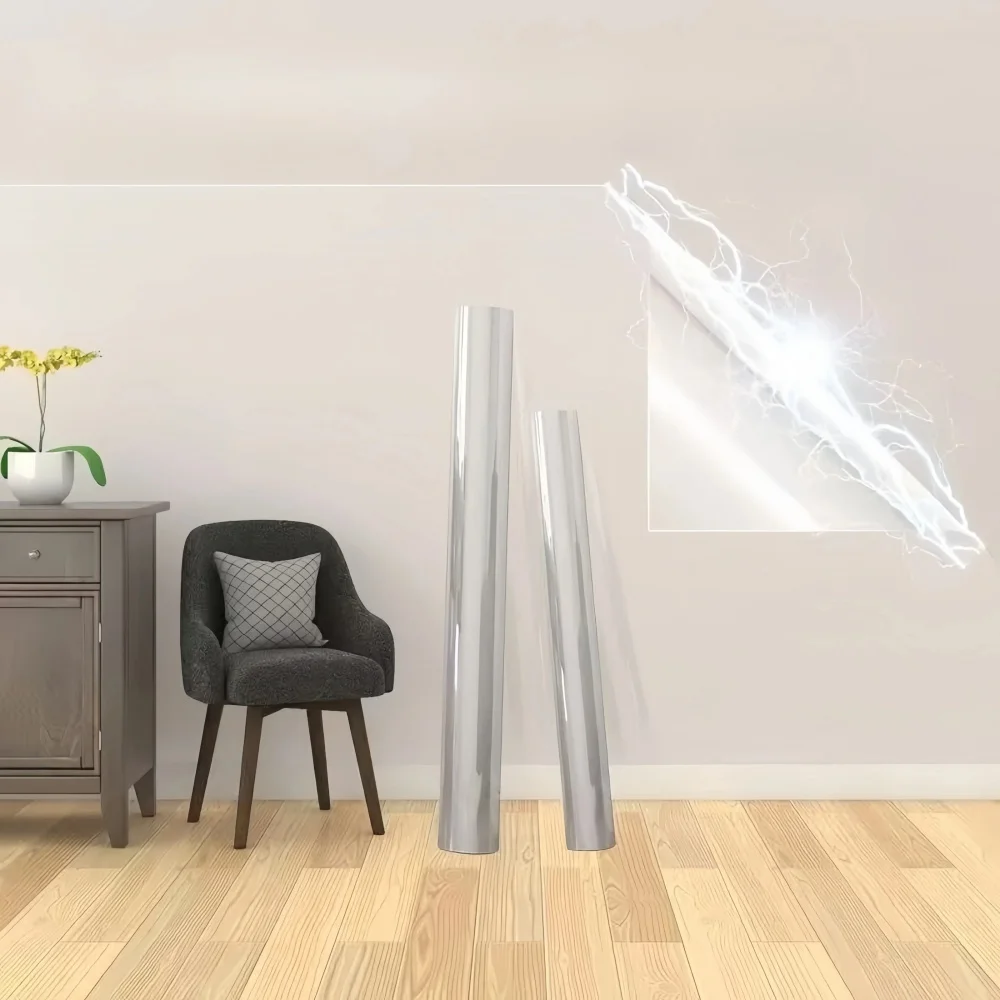 Papel tapiz de pared para cocina, película protectora electrostática transparente, pegatina de pared a prueba de aceite, no daña la pared, impermeable, antisuciedad