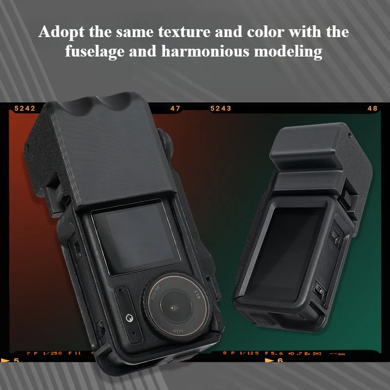 Para DJI Action 3/4/5 Pro Action agarre de fotografía rápida agarre de impresión 3D soporte Vlog Combo soporte de agarre de cámara accesorios de cámara - imagen 4