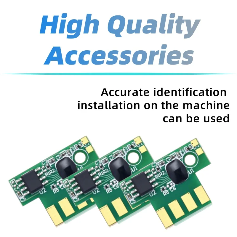 1 Juego de chip X543 X544 X546 X548 para impresora Lexmark C540 C543 C544 C546 Chip de tóner C540H1KG C540H1CG C540H1MG C540H1YG C540H2KG - imagen 5
