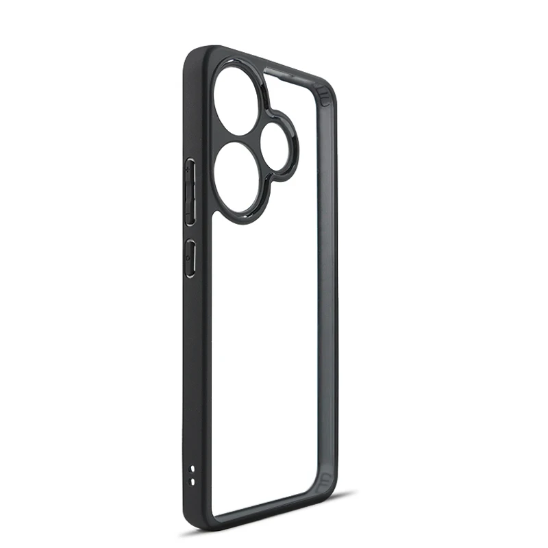 Para Xiaomi Poco F6 funda de lujo de silicona Tranperant TPU funda Xiaomi Poco F6 Pro funda protectora de teléfono a prueba de golpes funda Poco F6 - imagen 3
