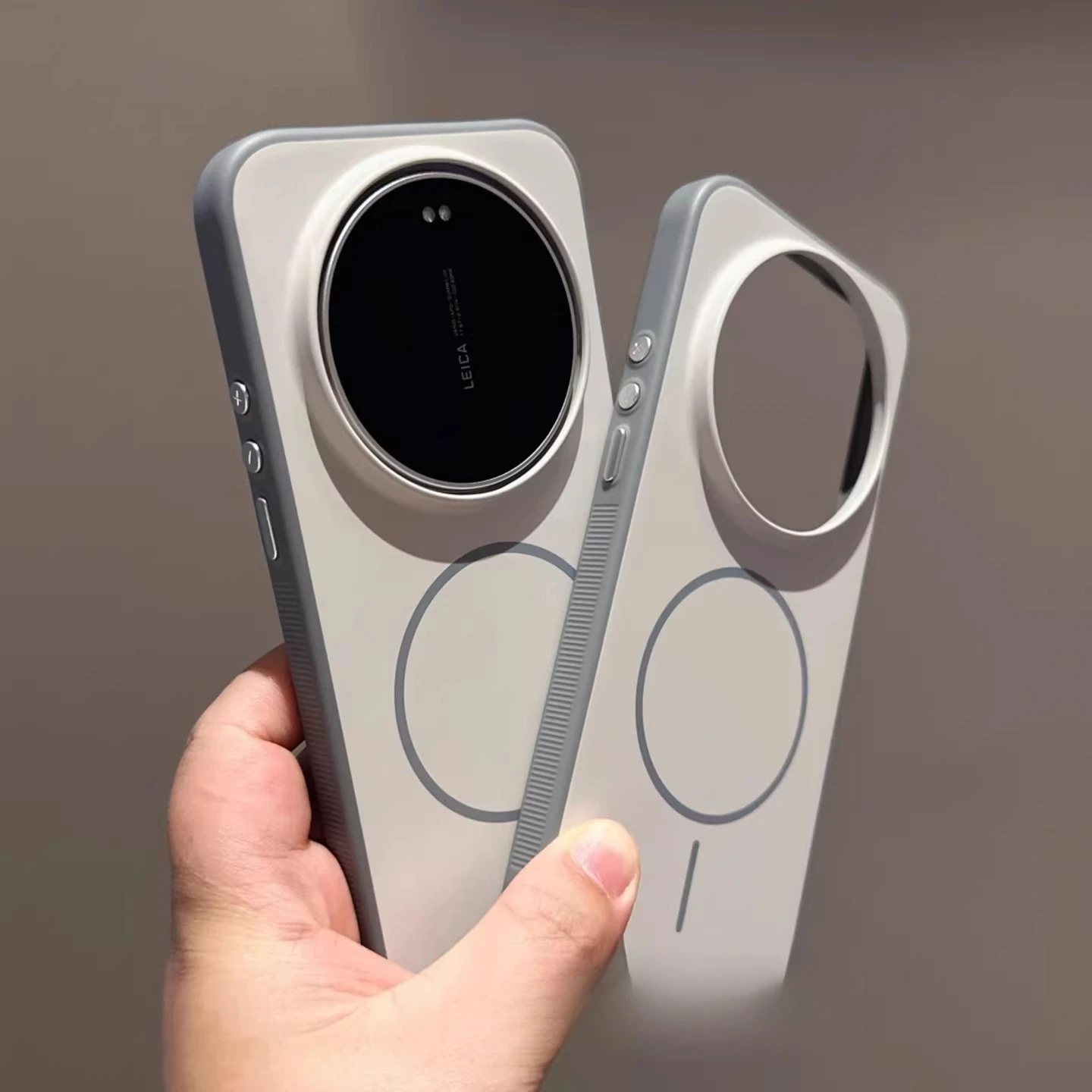 Para Xiaomi 17 Ultra Funda ligera de lujo magnética PC Funda agradable para la piel para Xiaomi17 Funda de parachoques Ultra absorbente de golpes - imagen 4