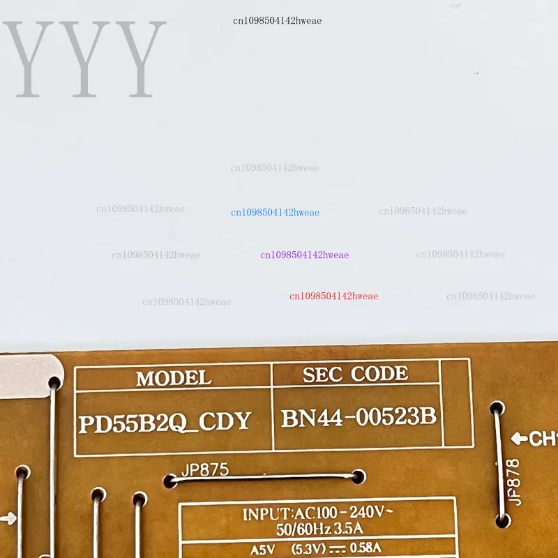 98% nueva placa de alimentación de TV BN44-00523B PD55B2Q_CDY es para UE55ES7000 UA55ES7100 UN55ES7500FXZA UN55ES7100FXZA UA55ES8000J - imagen 3