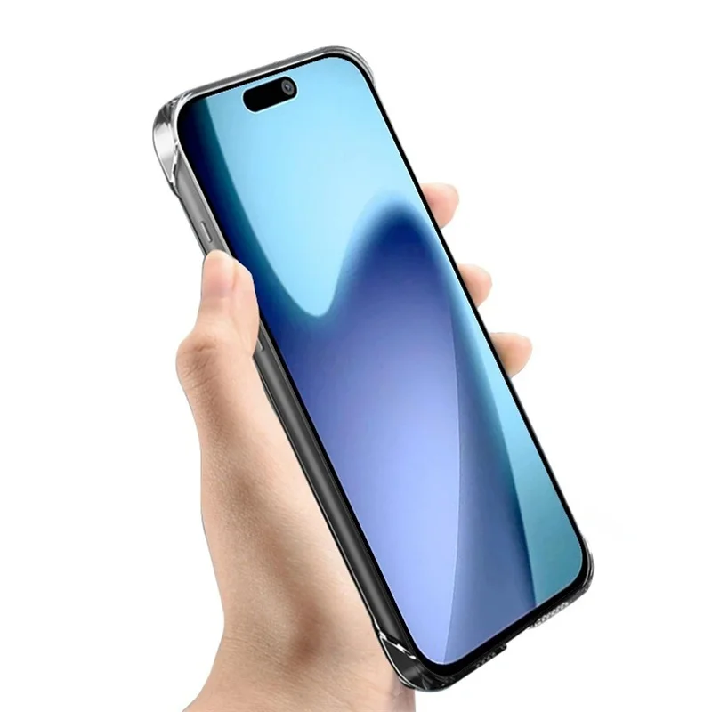 Funda de teléfono dura de plástico transparente delgada sin marco para iPhone 17 16 15 14 Plus 13 12 Mini 11 Pro Max 16e 17 Air Cover - imagen 5