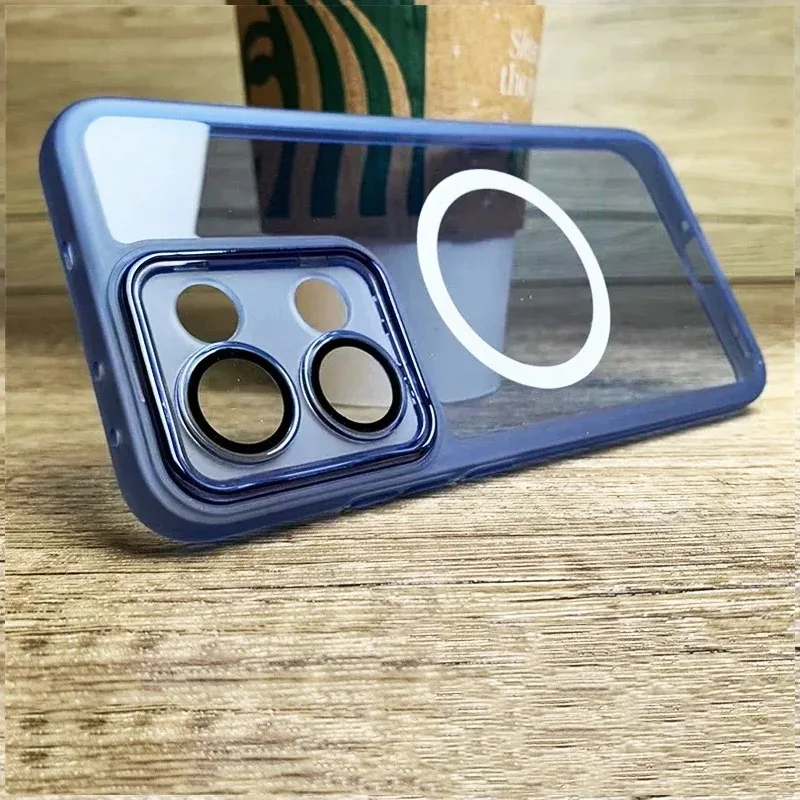 Para Honor X7D 4G 5G 400 Funda inteligente de lujo TPU suave silicona mágica a prueba de golpes contraportada para Honor X7d Funda de parachoques a prueba de golpes - imagen 2