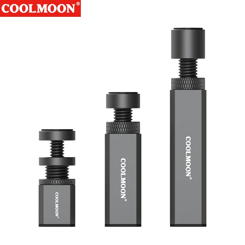 COOLMOON-soporte para tarjeta gráfica en espiral, Base magnética antideslizante para chasis ATX/M-ATX/ITX - imagen 2