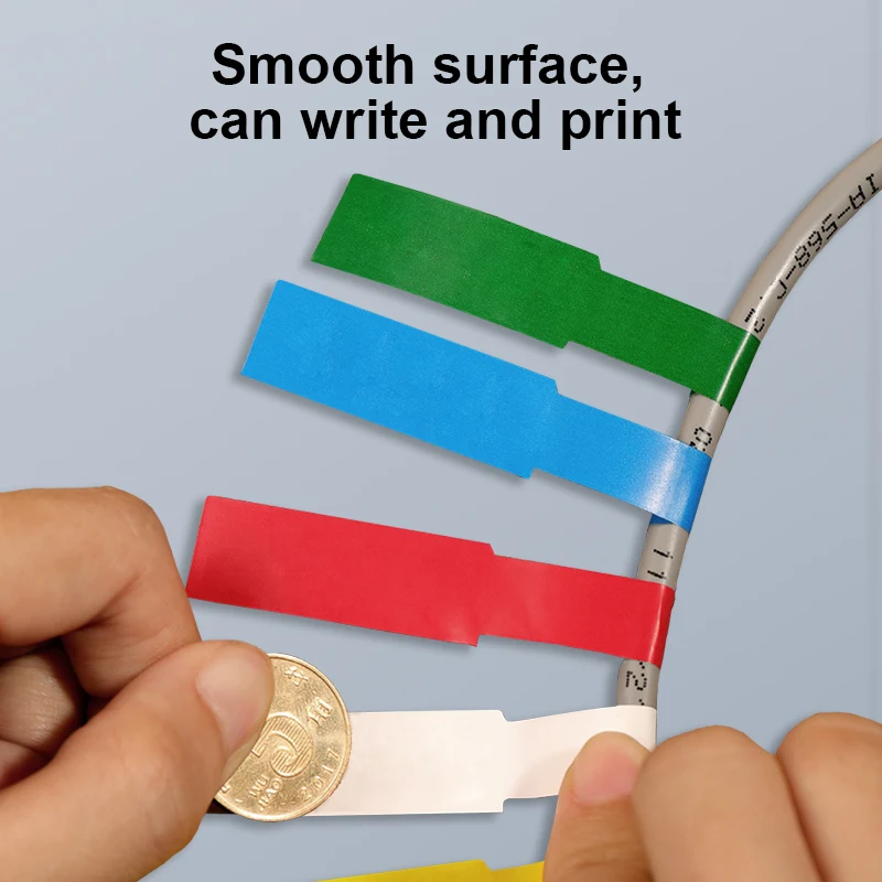Etiquetas Papel Autoadhesivas Cables A4 Impresora Láser Impermeables - imagen 5