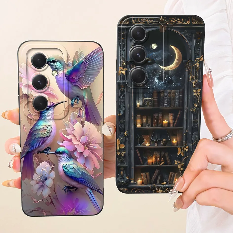 Para Samsung Galaxy A54 5G funda SM-A546B creativa gato conejo dibujos animados funda protectora de silicona suave para Samsung A14 A24 A34 fundas - imagen 3
