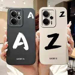 Funda TPU Realme 14 5G Letras de la Suerte Antigolpes