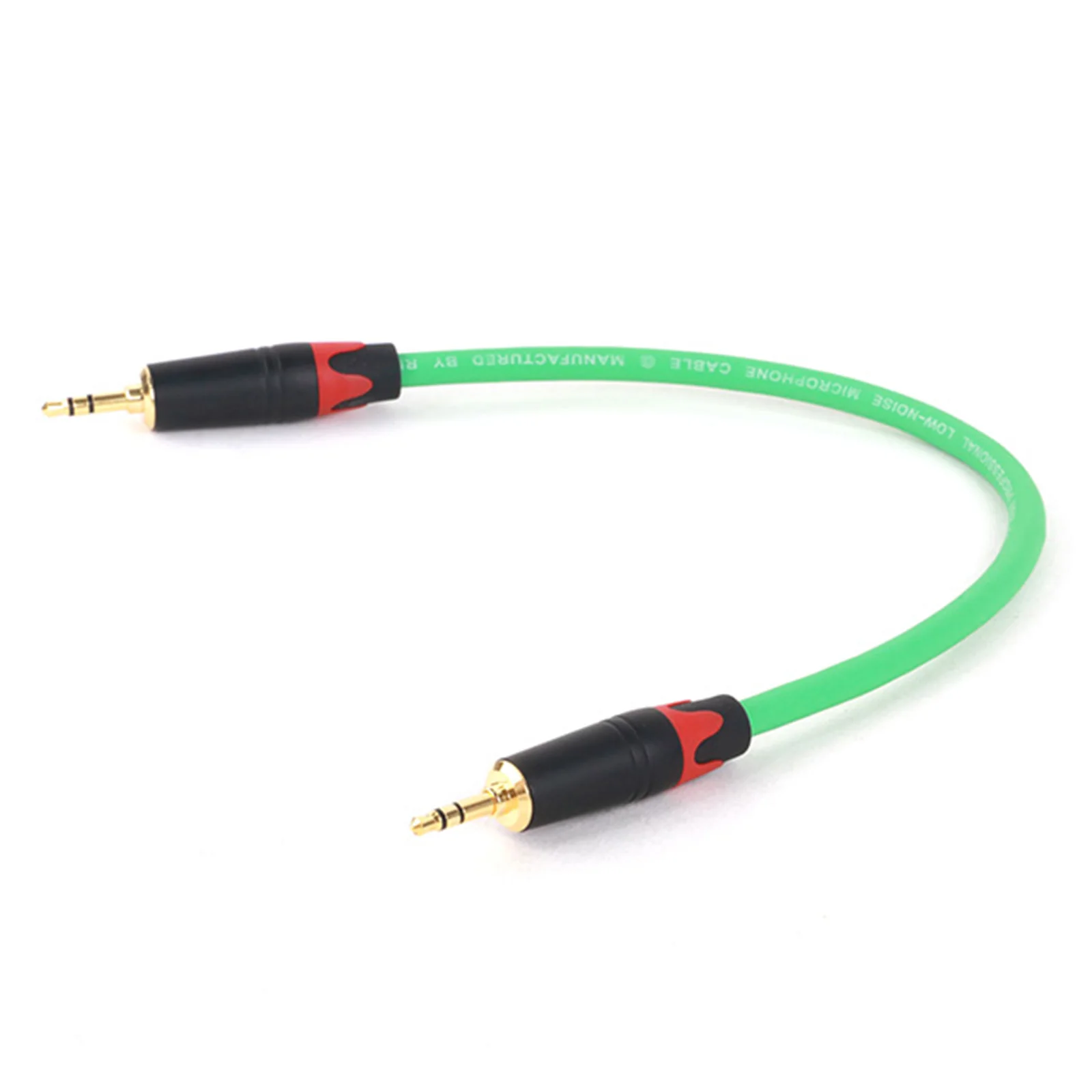 Guguo-Cable de conexión Dual para micrófonos de guitarra, 1 piezas, 3,5mm, 1/8 pulgadas, estéreo TRS, macho a recto, 0,3 M-15M - imagen 4